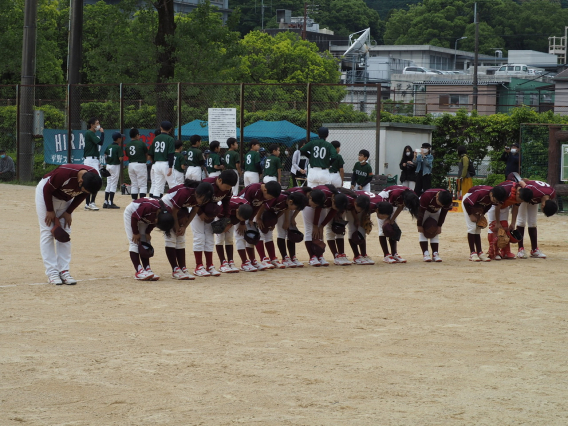 会長杯小学生軟式野球大会　1回戦